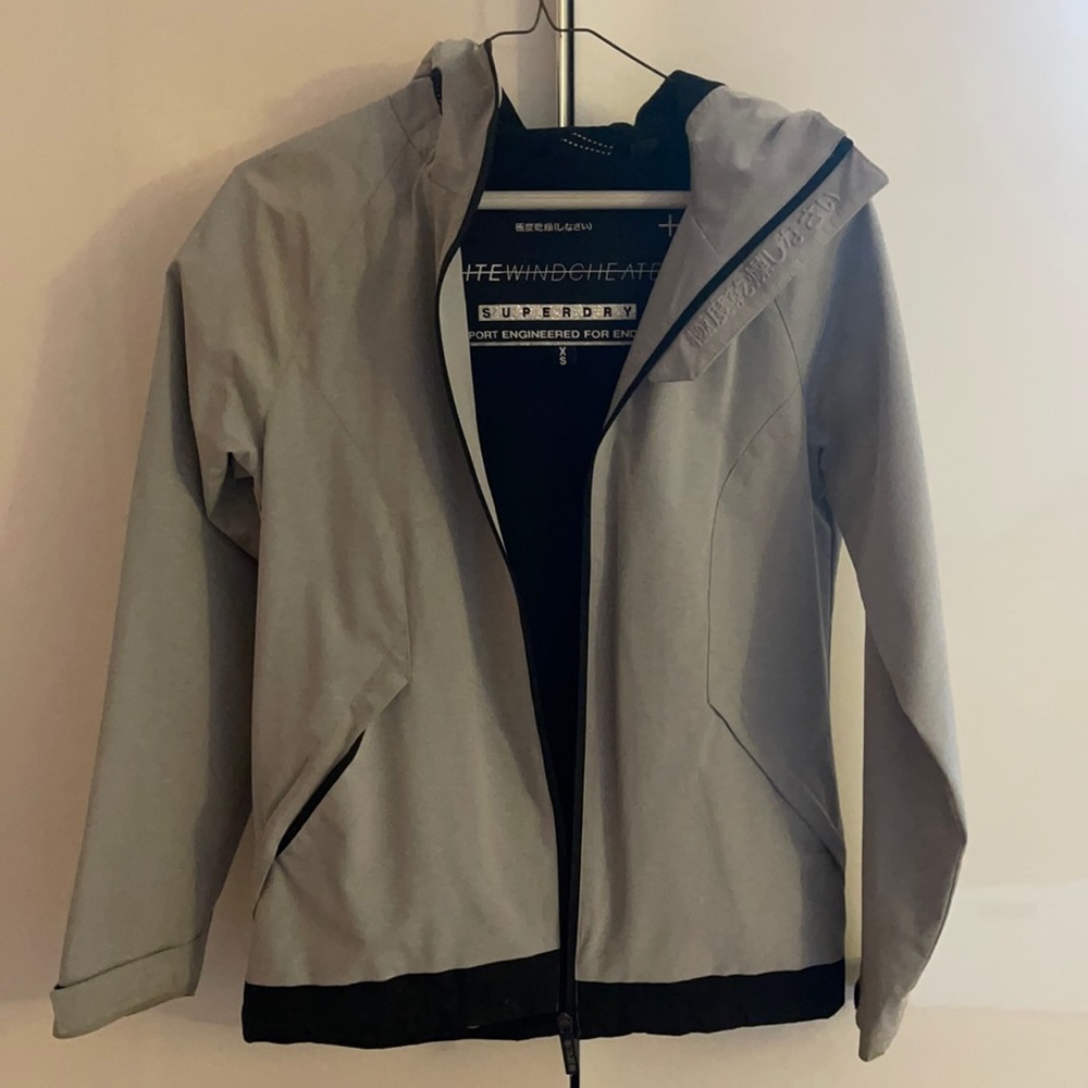 Superdry windbreaker jacket in Icy blue! RARE COLOR